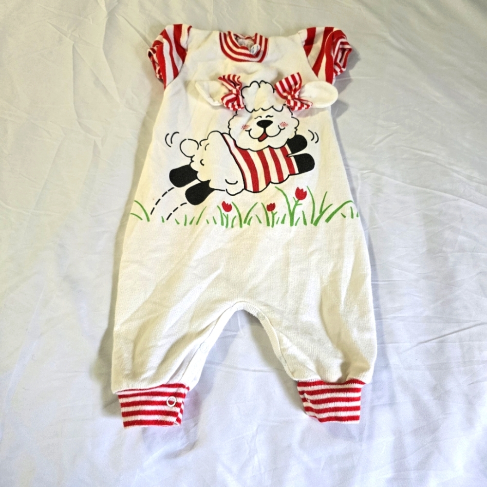 Vintage One Piece Buster Brown Romper 3-6 Months